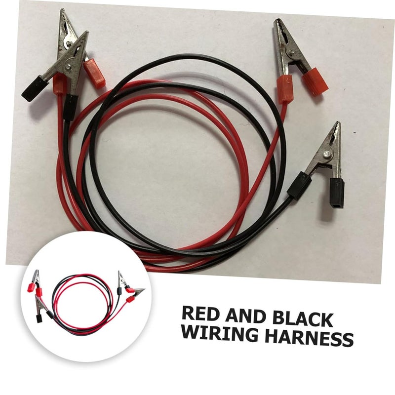 2pcs 30cm Alligator Clip Test Leads Flexible Insulated Cables for Physics Electrical Experiments - Image 5